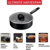 Afbeelding van Tefal Ultimate Hapjespan Ø24 cm met Deksel - Inductie - Anti-aanbak - Voor Metalen Spatels