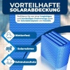 Afbeelding van Kesser® Pool Zonnezeil, rond, diameter 305 cm, dikte 120 µm, zonneafdekking, op maat te snijden, zwe