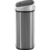 Afbeelding van HOMCOM Sensorafvalemmer RVS, ABS - 40,9 x 28,9 x 68 cm - Zilver