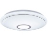 Afbeelding van Chromen LED plafondspots sterrenhemel lamp voor gastenkamer CCT spotlight Globo 41386-24