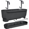 Afbeelding van Elho Greenville Easy Balkonbak 52 - 100% Gerecycled Plastic - Living zwart