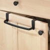 Afbeelding van iDesign - Axis Hangende Handdoekhouder - RVS - Zwart