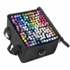 Afbeelding van Luxe Twinmarkers Set 168 stuks - Stiften voor volwassenen en kinderen met opbergkoffer