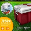 Afbeelding van Tillvex Elektrische Koelbox 40L met Wielen | Mini-koelkast 230V en 12V voor Auto en Camping