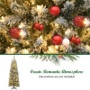 Afbeelding van Coast Kunstkerstboom 250 LED - 180 cm - Besneeuwd - Potloodvorm