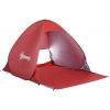 Afbeelding van Outsunny Strandmuschel van polyester, stalen draad - 200L x 150B x 119H cm - Rood