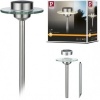 Afbeelding van Solar LED tuinspots Ufo IP44 3000K RVS, Helder