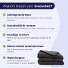 Afbeelding van Zelesta Groovebed Dekbed Zonder Overtrek - Hypoallergeen Teddystof (Taupe, 200x200 cm)
