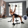 Afbeelding van SONGMICS dumbbellset 30 kg - 2x 15 kg - met verbindingsstang - instelbaar gewicht voor thuisfitness