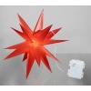 Afbeelding van Star-Max LED kunststof kerstster 35 cm wit