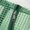 Afbeelding van Outsunny - Tuinkas - met 2 halfronde ramen - 120L x 60B x 60H cm - Groen
