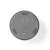 Afbeelding van Nedis Luidspreker met Bluetooth® | 9 W | Metal design | Aluminum-zilver