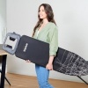 Afbeelding van Taurus Argenta Zwarte Strijkplank - 110 x 32 cm - In hoogte verstelbaar - 100% Katoen - Stabiel