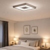 Afbeelding van Briloner Leuchten - LED-plafondlamp met achtergrondverlichting, 22W, 3000 lumen, wit/mat nikkel