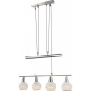 Afbeelding van Globo hanglamp Elliott nikkel metaal grote eettafel lamp E14_LED