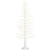 Afbeelding van HOMCOM 180 cm Kunstkerstboom met 810 LED's, voor binnen en buiten, wit
