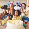 Afbeelding van Relaxdays cowboyhoed voor volwassenen, verstelbaar koord, zwart, ideaal voor carnaval