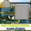 Afbeelding van Tillvex verticale luifel met handslinger, zonder boren, grijs, 150 cm, weerbestendig