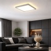 Afbeelding van Briloner Leuchten - LED-plafondlamp met achtergrondverlichting, 22W, 3000 lumen, wit-aluminium