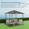 Afbeelding van Outsunny Vervangingsdak Oxford stof 298x298 cm Grijs