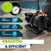 Afbeelding van Tillvex Zandfiltersysteem 13.200L/h tot 40.000L + 1200g Filterkogels met timer