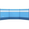 Afbeelding van Outsunny Camping Windscherm van Polyester, Staal 440L x 140H cm Blauw