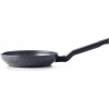 Afbeelding van BK Universe Koekenpan 24cm - PFAS-vrij - Inductie - Keramisch - Ovenbestendig tot 160°C - Zwart/Gran