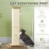 Afbeelding van PawHut 3-in-1 Krabpaal voor Kittens, 67 cm met Sisal, Trackball en Hangbal