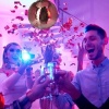 Afbeelding van Discobal - Ø 20 cm - Hangend voor plafond - Grote spiegelbol - Feestdecoratie