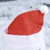 Afbeelding van Outsunny Verlichte Kerstman van Polyester, 30 x 51 cm, Groen, Rood en Wit