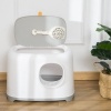 Afbeelding van PawHut compacte kattenbak D31-047