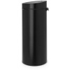 Afbeelding van Brabantia Touch Bin Prullenbak - 30 liter - Mat Zwart