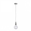 Afbeelding van Paul Neuhaus Edison Style hanglamp, E27, roestvrij staal ophangingssysteem