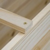 Afbeelding van Outsunny verhoogde plantenbak van dennenhout - natuurlijk hout