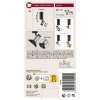 Afbeelding van Neordic Runa Wand- en Plafondlamp GU10 230V max. 20W dimbaar Zwart/Antraciet