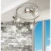 Afbeelding van GLOBO 54809-3, Nikkel, Metaal, IP20, I, E14, LED Verlichting