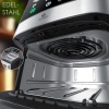 Afbeelding van KESSER® Airfryer XXL 5,5 Liter Heteluchtfriteuse Roestvrij Staal | Inclusief Broodmand | 1700W Frite