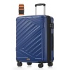Afbeelding van SONGMICS Hardcase Reiskoffer met TSA-slot, 45 x 25 x 65 cm, ABS