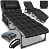 Afbeelding van Tillvex® Campingbed, opvouwbaar met nekkussen, tot 280 kg, voor binnen en buiten.