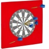 Afbeelding van Dartbord omhulsel R6 - 4-delig - 45 cm - muurbescherming - Ø 71x71x3 cm - grijs