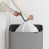 Afbeelding van Brabantia Bo Touch Bin Prullenbak - 60 liter - 1 vak - Mineraal Betongrijs