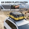 Afbeelding van Outsunny Daktas voor Bagage - Oxford-stof - 112L x 86B x 43H cm - Geel