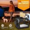 Afbeelding van TRESKO® Opvouwbare hondenbox met likmat en spatel, maat XXXL, Beige