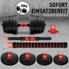 Afbeelding van 2-in-1 verstelbare dumbbellset - 30 kg