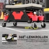 Afbeelding van HOMCOM Mechanische Rolstoel Kunststof 64,5L x 33B x 35H cm Grijs