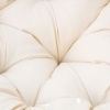 Afbeelding van Outsunny Papasansessel van Polyester en PE-Rattan - Beige - 87 x 97 x 86 cm