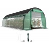 Afbeelding van Outsunny Folietunnel kas van kunststof en staal - 600L x 300B x 198H cm 