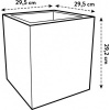 Afbeelding van Elho Vivo Next Vierkant 30 - Plantenbak voor Binnen & Buiten - 100% Gerecycled - 29,5 x 29,5 cm - Li