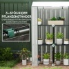 Afbeelding van Outsunny - Foliekas - Kunststof - 100x40x150 cm - Wit