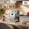 Afbeelding van HOMCOM IJsblokjesmachine roestvrij staal, 24 blokjes per keer, 20 kg/24 u, zelfreinigend